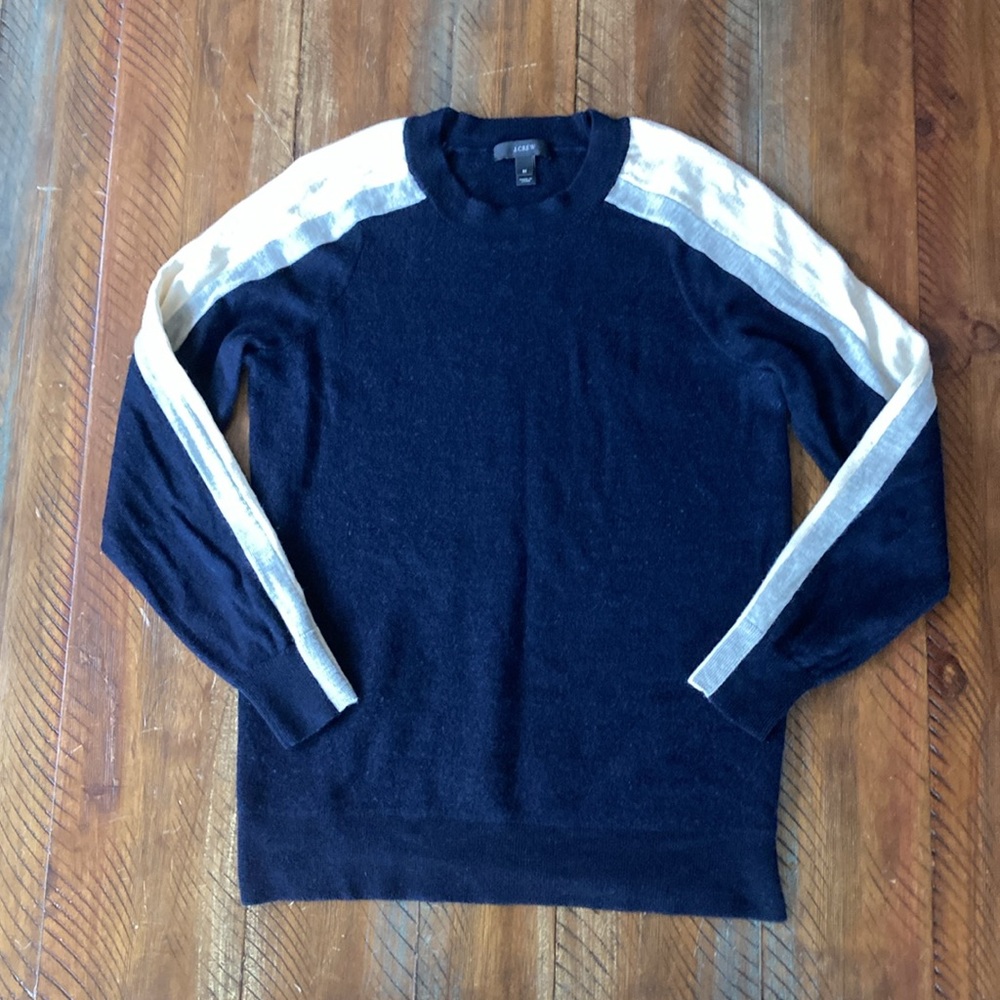Women’s J.Crew Sweater Merino Wool Medium Crew Neck